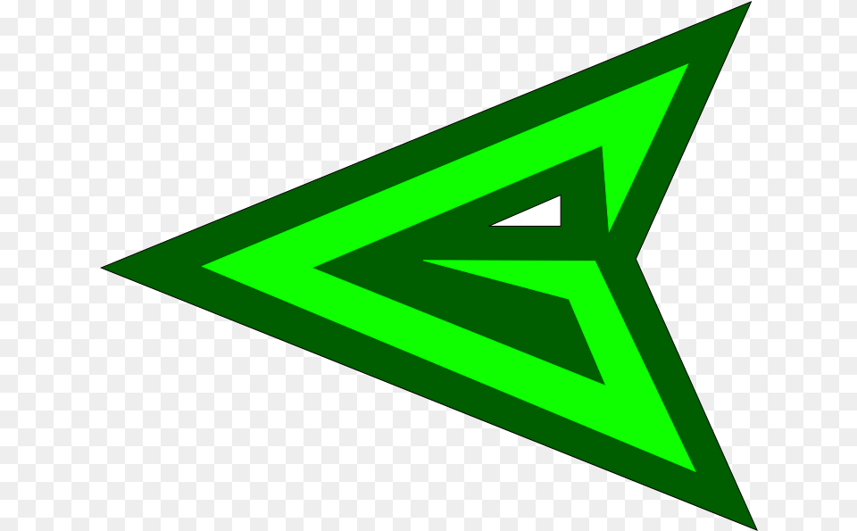 Green Arrow Logo Dc Green Arrow Logo, Triangle, Arrowhead, Weapon Free Transparent Png