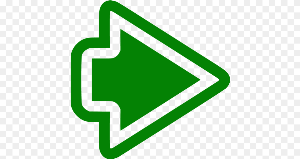 Green Arrow Right Icon Green Right Arrow Icon Gif, Sign, Symbol, Road Sign, Blackboard Png Image