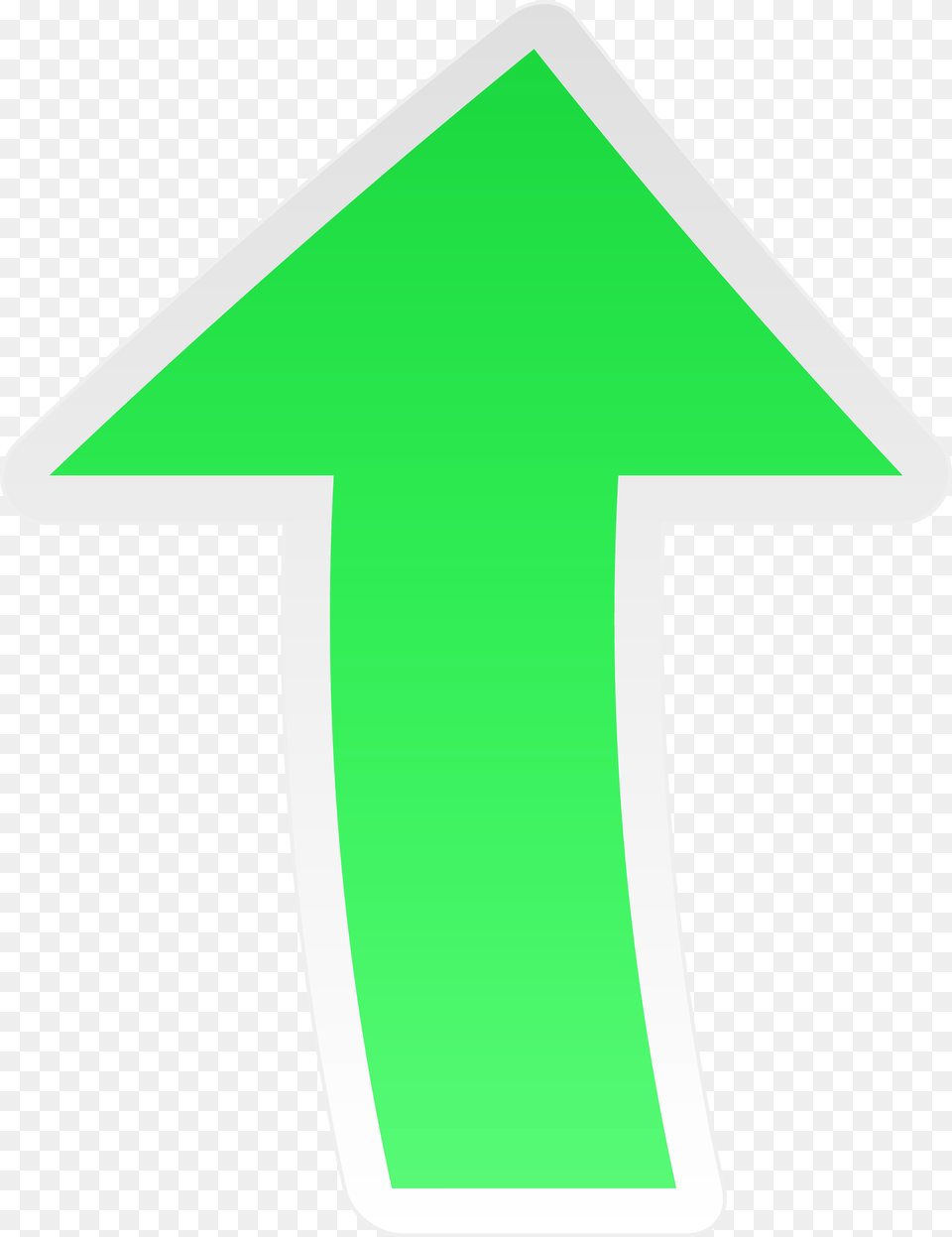 Green Arrow Up Clip Art Sign, Symbol, Cross, Text Png Image
