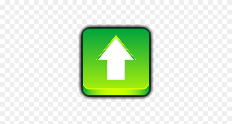 Green Arrow Upload Button In Square, First Aid Free Png