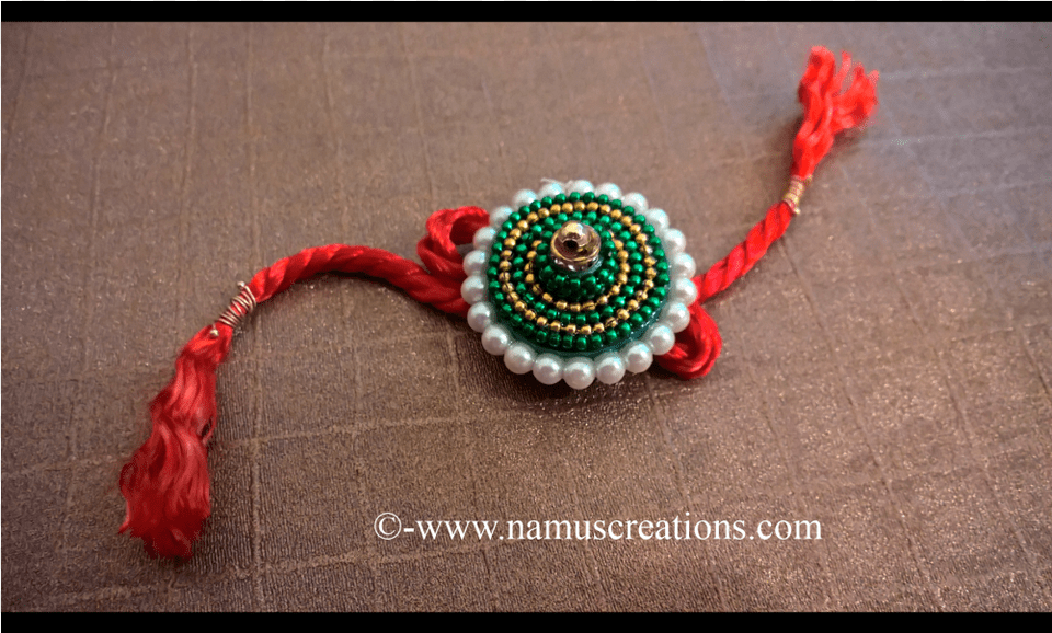 Green Ball Chain With Moti Combination Rakhi Ball Chain, Accessories, Bead, Bead Necklace, Jewelry Png
