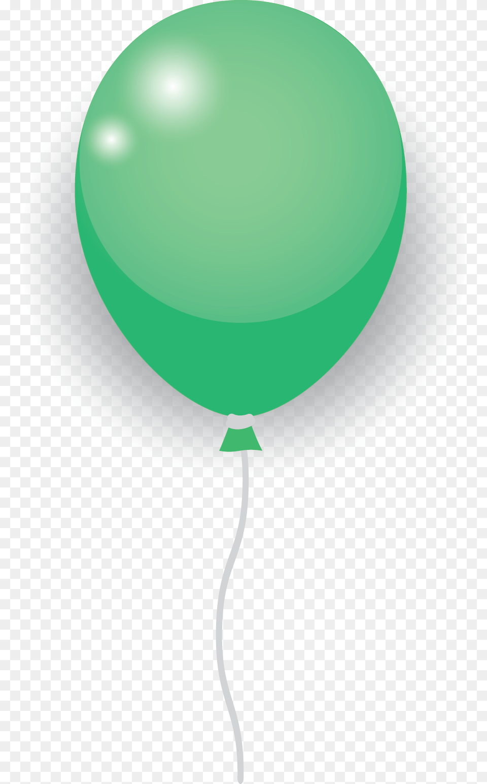Green Balloon Png Image