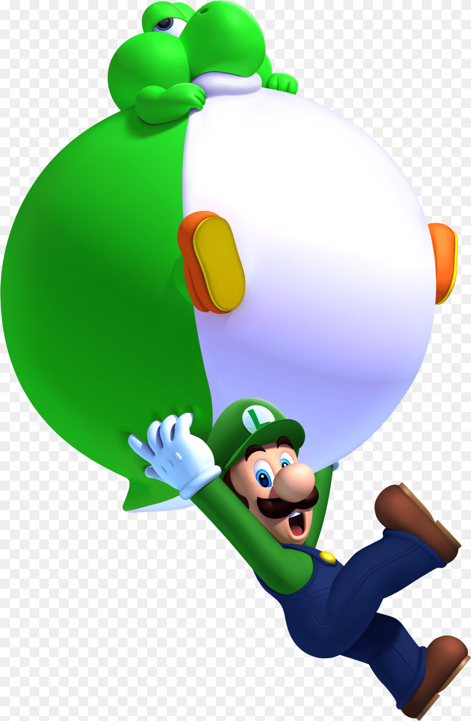 Green Balloon Baby Yoshi Baby Yoshi, Person, Game, Super Mario Free Png