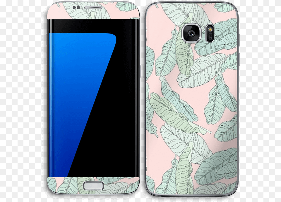 Green Banana Leaves Skin Galaxy S7 Edge Samsung Galaxy S7 Edge, Electronics, Mobile Phone, Phone, Iphone Free Png Download