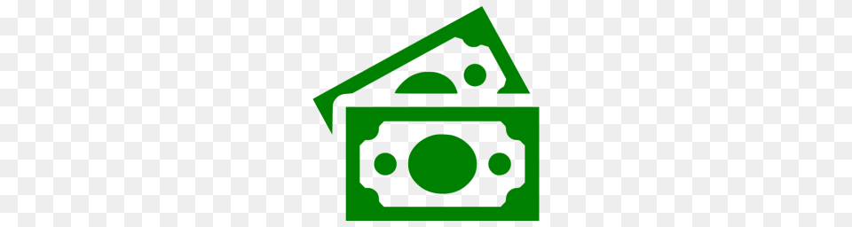 Green Banknotes Icon Free Png Download
