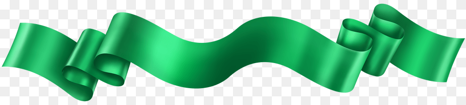 Green Banner Clip Art, Silk Png