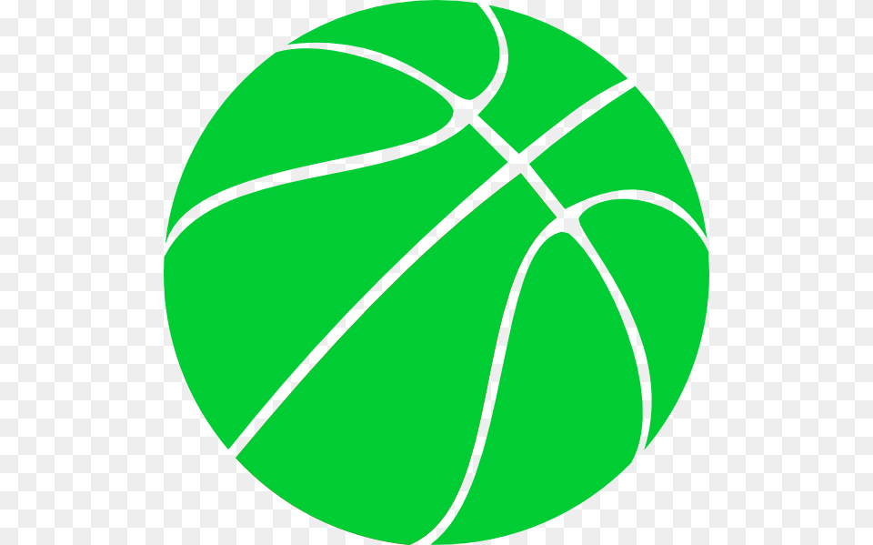 Green Basketball Clip Art At Clker Basketball Clipart Black And White, Ball, Sport, Tennis, Tennis Ball Free Transparent Png