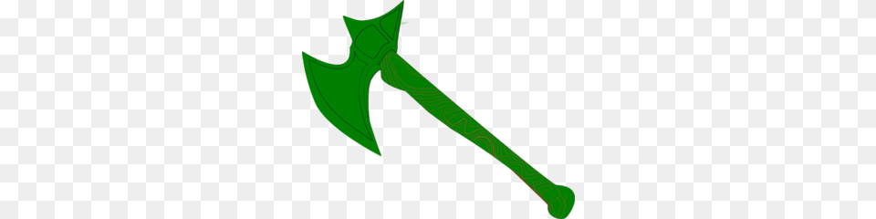 Green Battle Axe Clip Art, Weapon, Device, Tool, Blade Free Transparent Png