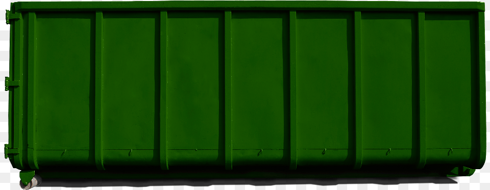 Green Bay Dumpster Rental Dumpster Green, Shipping Container, Railway, Transportation, Train Free Transparent Png