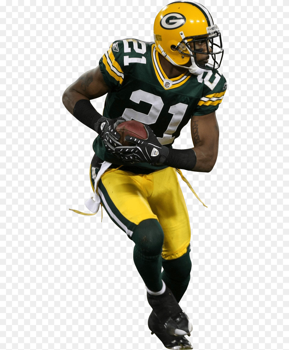 Green Bay Packers Green Bay Packers Players Green Bay Packers Players, Helmet, Clothing, Glove, Playing American Football Free Transparent Png