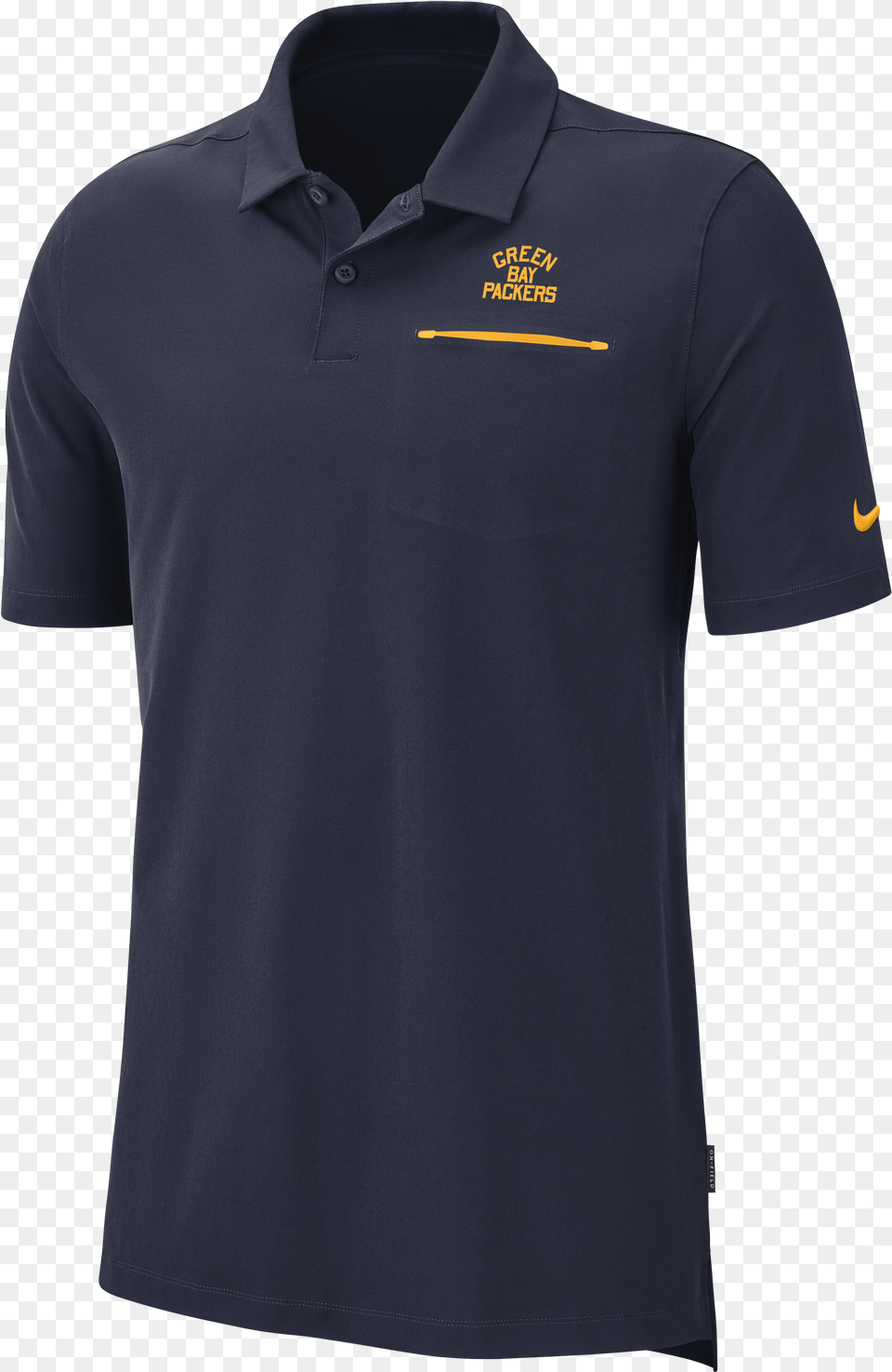 Green Bay Packers Navy Dry Polo Polo Shirt, Clothing, T-shirt, Adult, Male Png