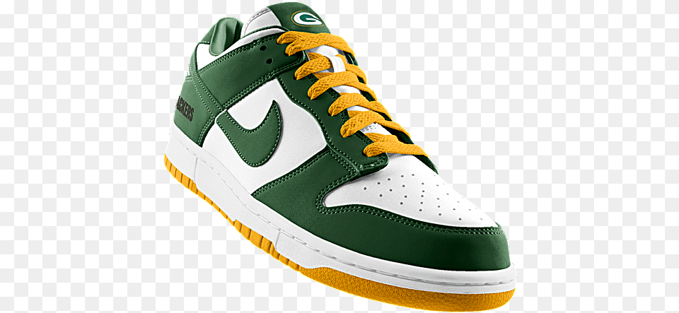 Green Bay Packers Shoes Nikes, Clothing, Footwear, Shoe, Sneaker Png