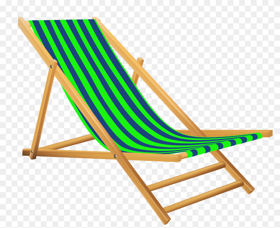 Green Beach Lounge Chair, Canvas, Furniture, Crib, Infant Bed Free Png