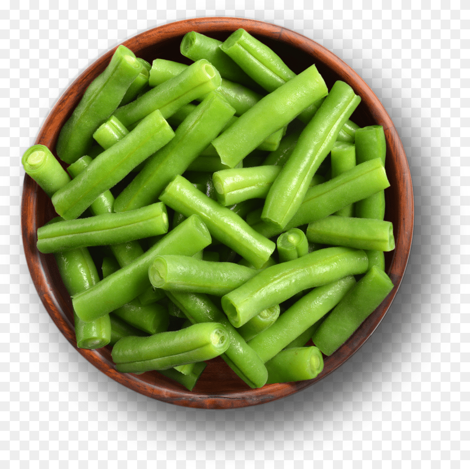 Green Bean Bowl Of Green Beans, Food, Plant, Produce, Vegetable Png Image