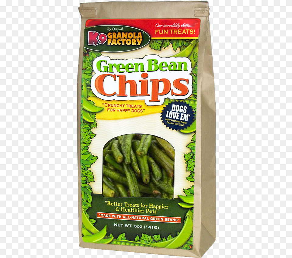Green Bean Chips Green Bean Dog Treats, Food, Produce, Relish Free Png