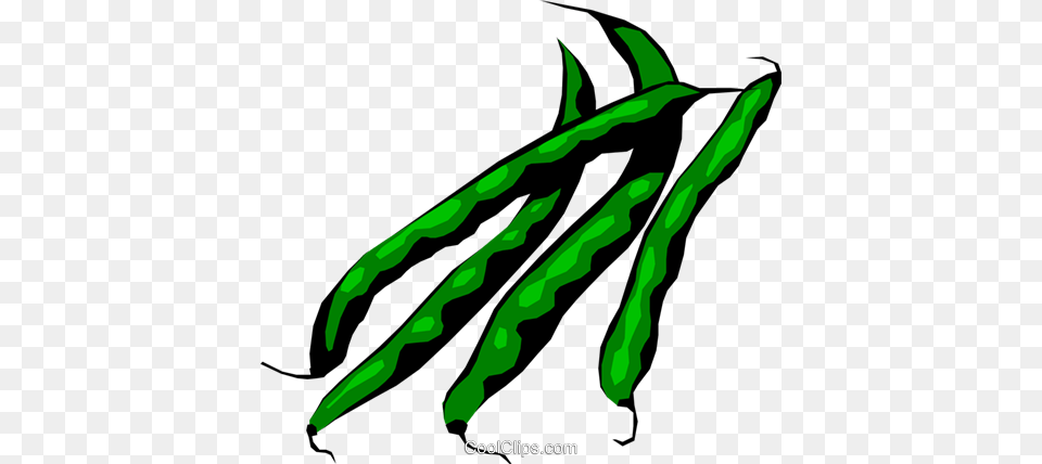 Green Beans Royalty Vector Clip Art Illustration, Bean, Food, Plant, Produce Free Transparent Png