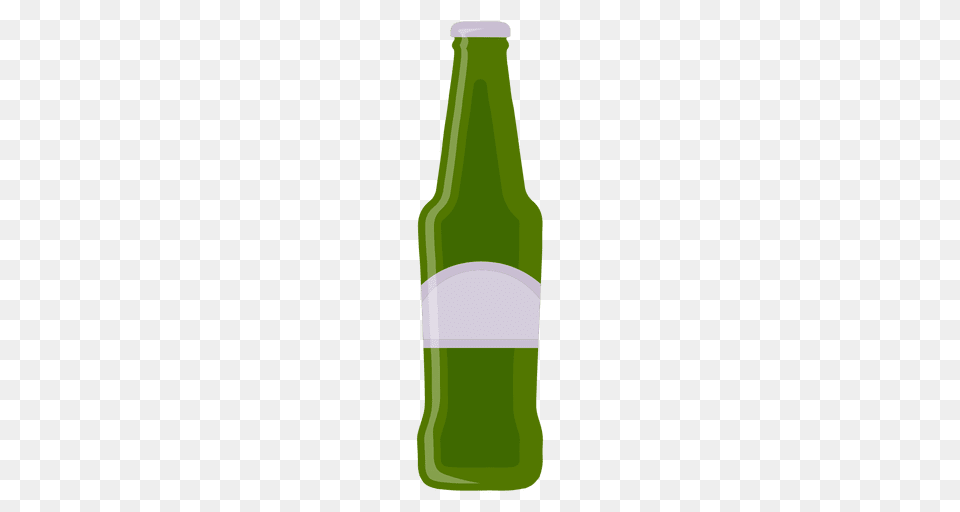 Green Beer Bottle, Alcohol, Beer Bottle, Beverage, Liquor Free Png Download