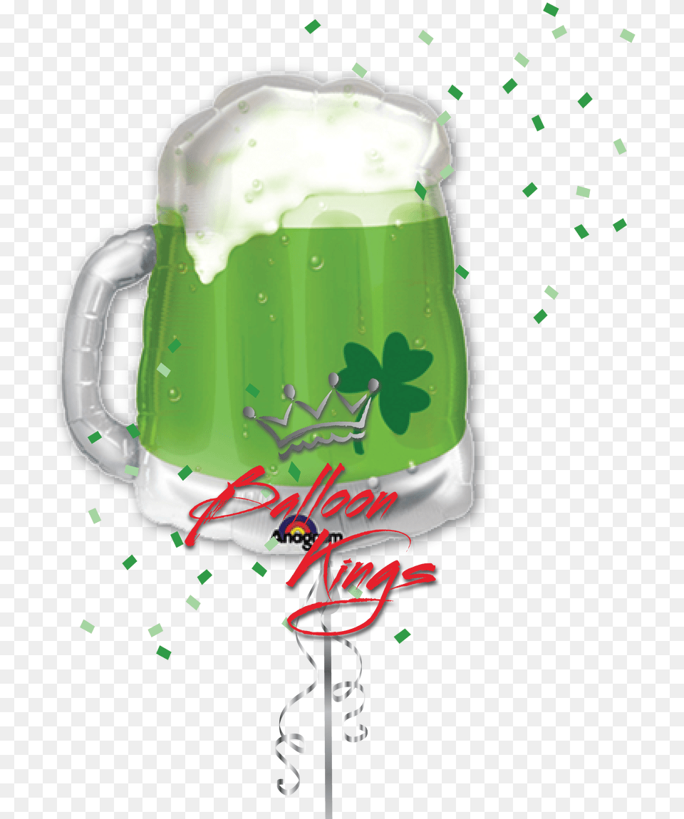 Green Beer Mug 1st Birthday Minnie Mouse Balloon, Cup, Glass, Beverage, Juice Free Transparent Png