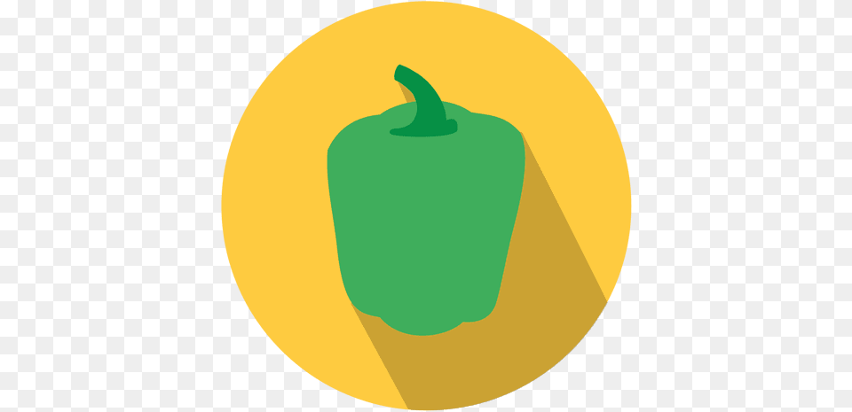 Green Bell Pepper Circle Icon Icon, Vegetable, Bell Pepper, Food, Produce Free Transparent Png