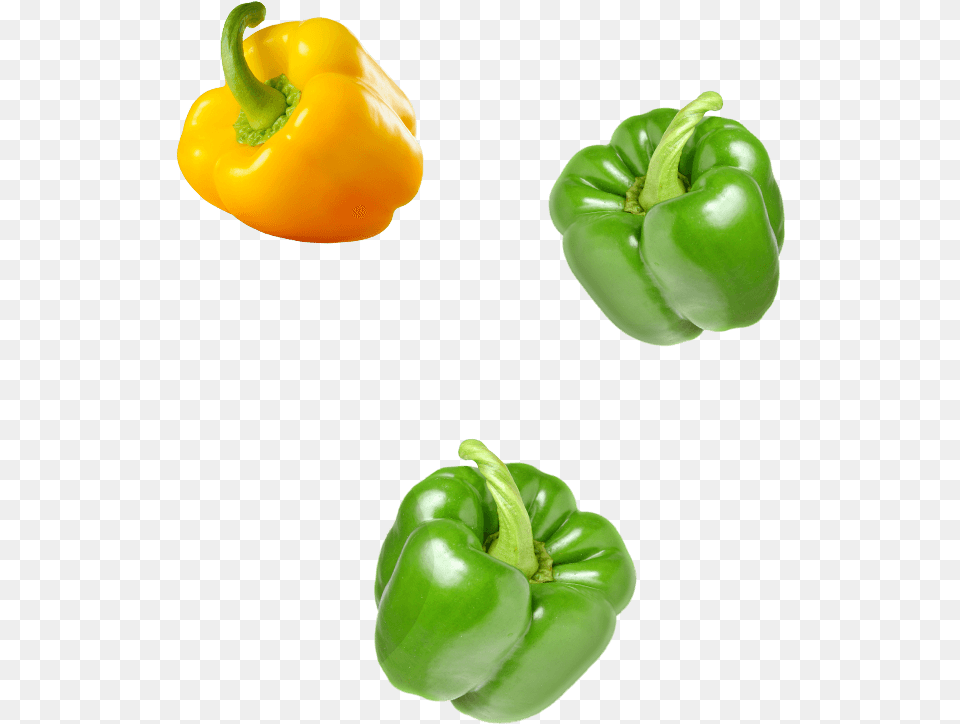 Green Bell Pepper Download Green Bell Pepper, Bell Pepper, Food, Plant, Produce Png Image