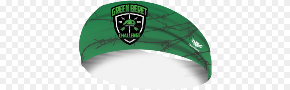 Green Beret Challenge Headband Solid, Baseball Cap, Cap, Clothing, Hat Free Png