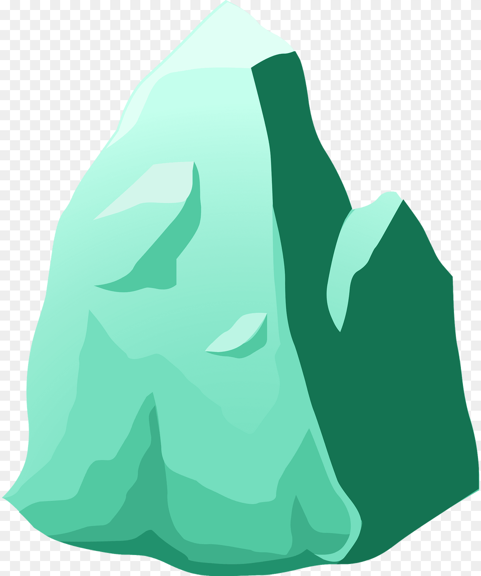 Green Beryl Rock Clipart, Ice, Nature, Outdoors, Iceberg Free Png Download