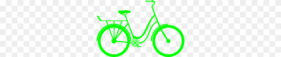 Green Bike Clip Art, Light, Bicycle, Transportation, Vehicle Png Image