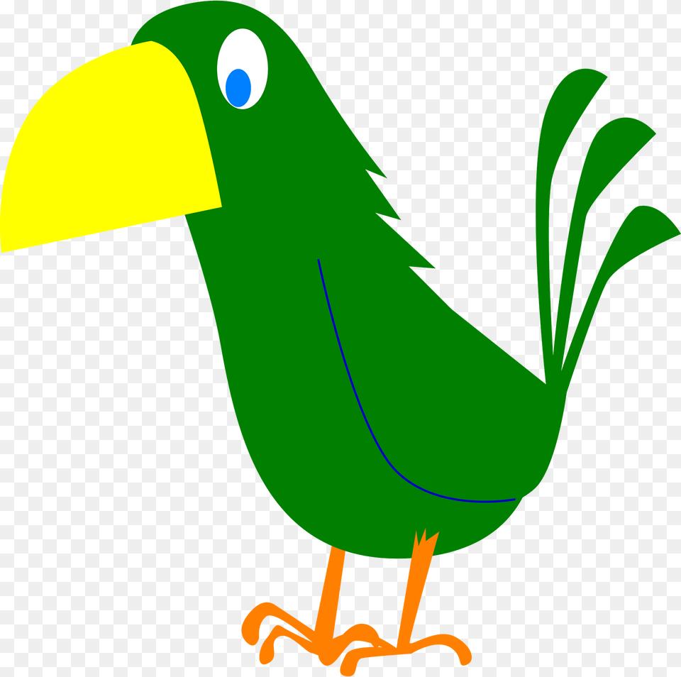 Green Bird Clipart, Animal, Beak Free Transparent Png