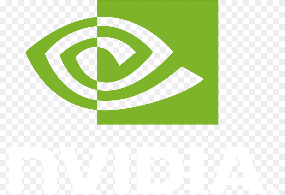 Green Black Swirl Eye Logo 4 By Sandra Logo Nvidia Png