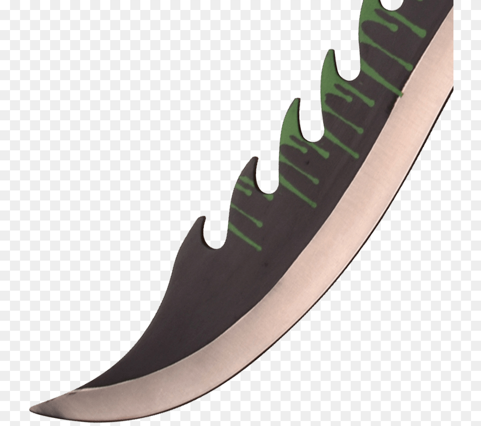 Green Blood Drip Fantasy Short Sword Knife, Weapon, Blade, Dagger Free Png