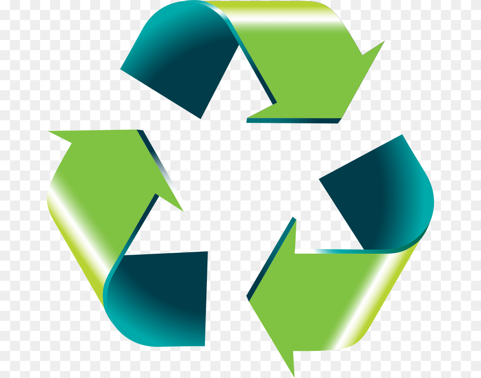 Green Blue Recycle Clip Art, Recycling Symbol, Symbol, Cross Png Image
