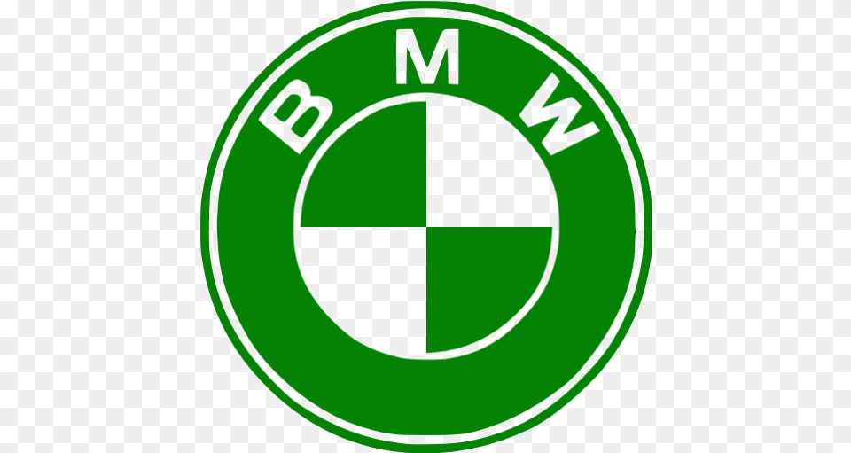 Green Bmw Icon Green Car Logo Icons Bmw Logo Black And White, Disk Free Png