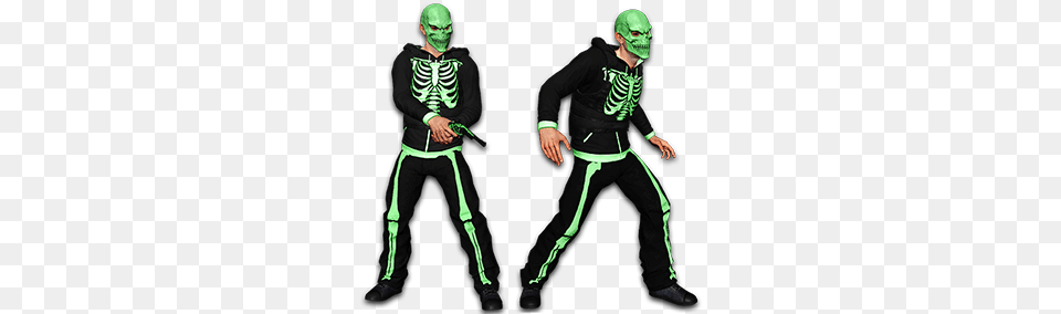 Green Bone Set H1z1 Costume, Adult, Person, Man, Male Free Png Download