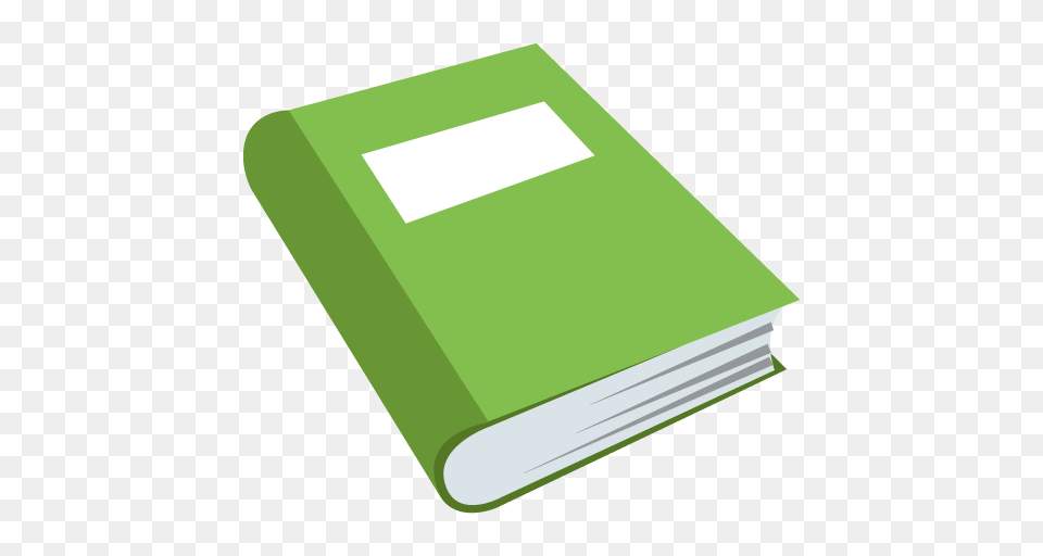 Green Book Emoji For Facebook Email Sms Id, Publication Free Png