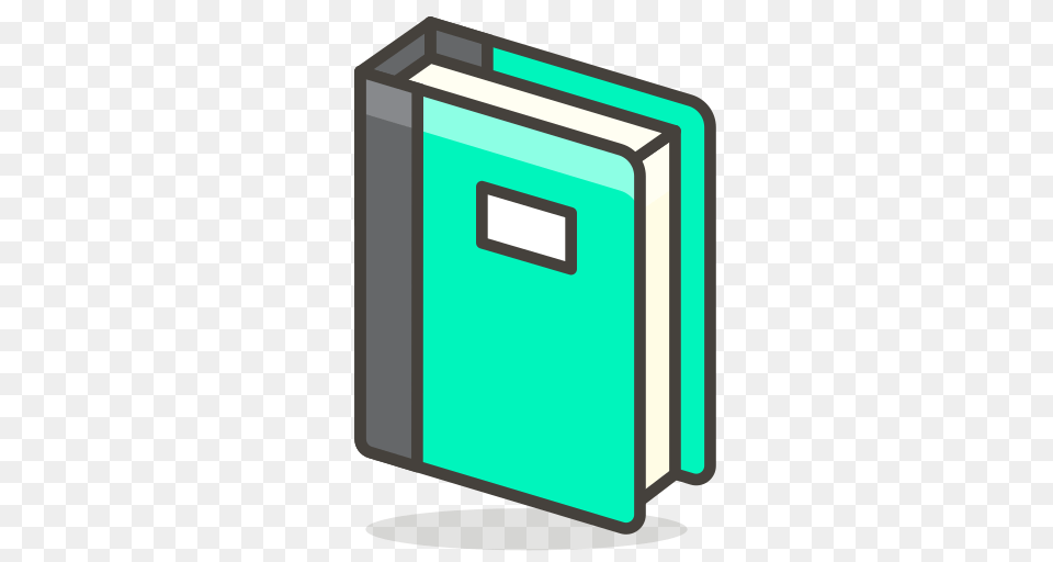 Green Book Icon Of Vector Emoji, Mailbox Png Image