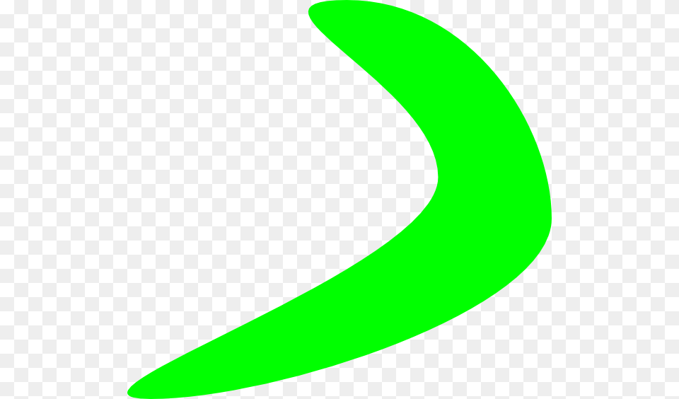 Green Boomerang Clip Arts For Web, Nature, Night, Outdoors, Astronomy Free Png Download