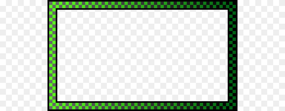 Green Border Checked Border, Blackboard Free Transparent Png