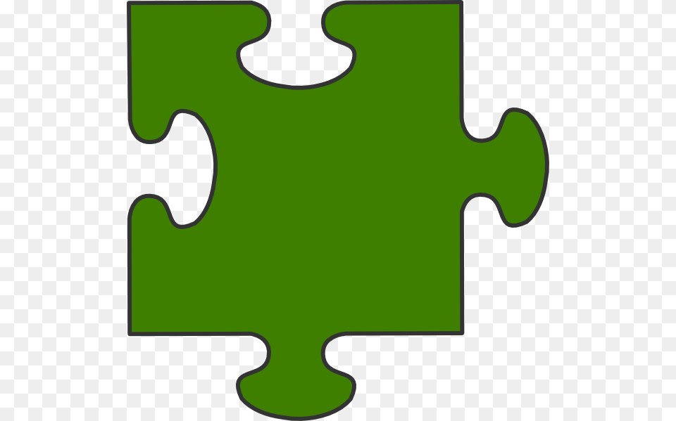 Green Border Puzzle Piece Clip Arts For Web, Game, Jigsaw Puzzle Free Png Download