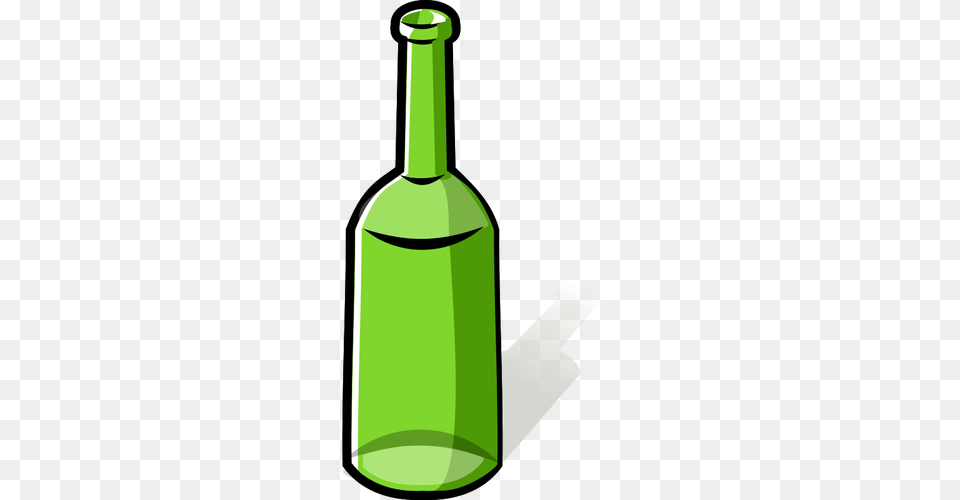 Green Bottle Alcohol, Beverage, Liquor, Wine Png Image