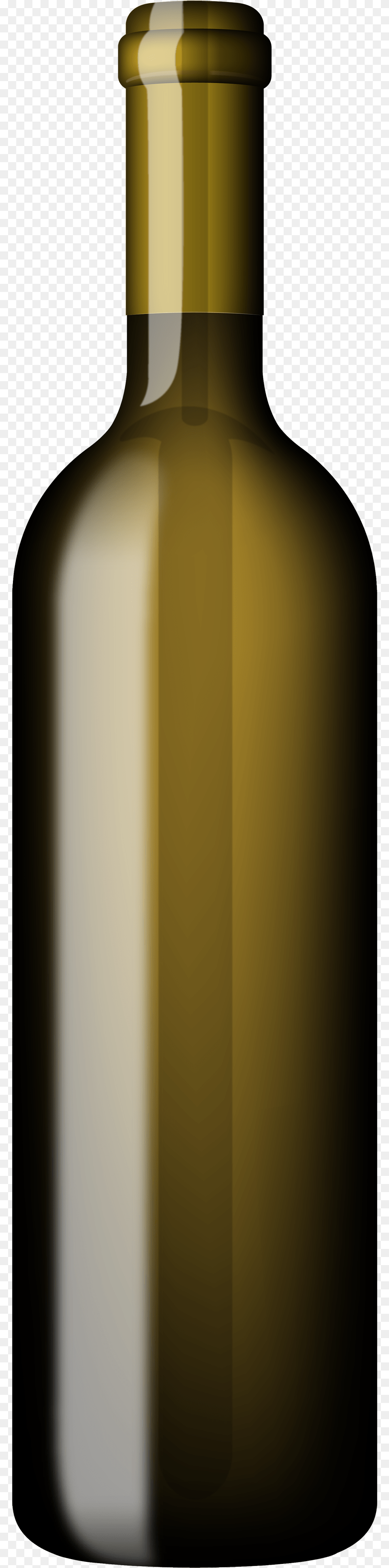 Green Bottle Of Wine Clipart, Alcohol, Beverage, Liquor, Wine Bottle Png Image