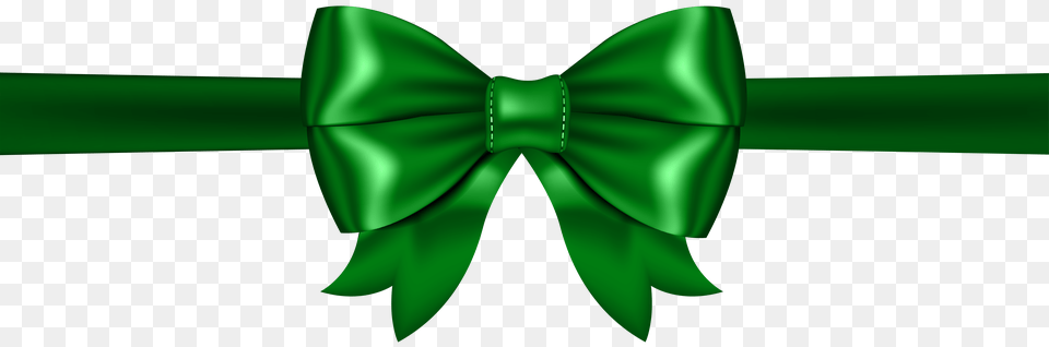 Green Bow Clip, Accessories, Formal Wear, Tie, Bow Tie Png Image
