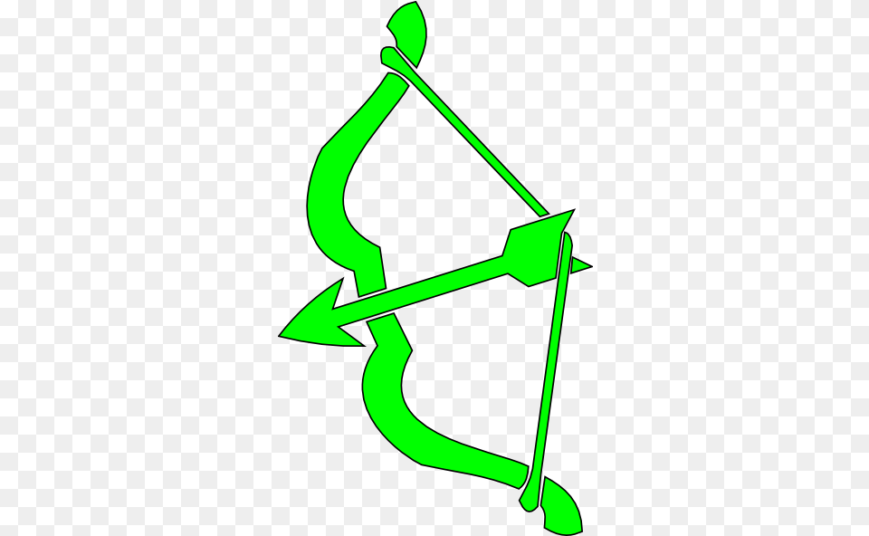 Green Bow N Arrow Clip Art Vector Clip Art, Weapon Png