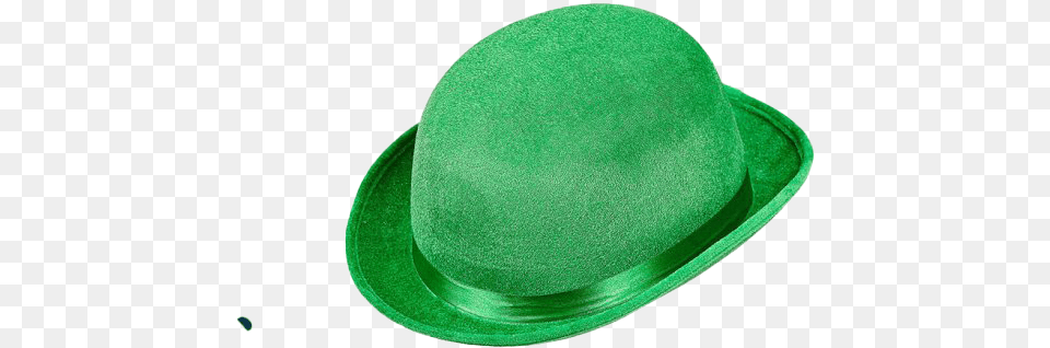 Green Bowler Hat Bowler Hat, Clothing, Sombrero Png Image