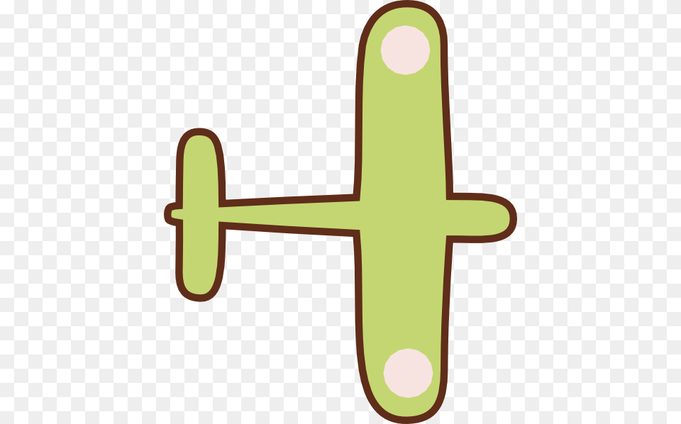 Green Brown Airplane Clipart For Web Free Png