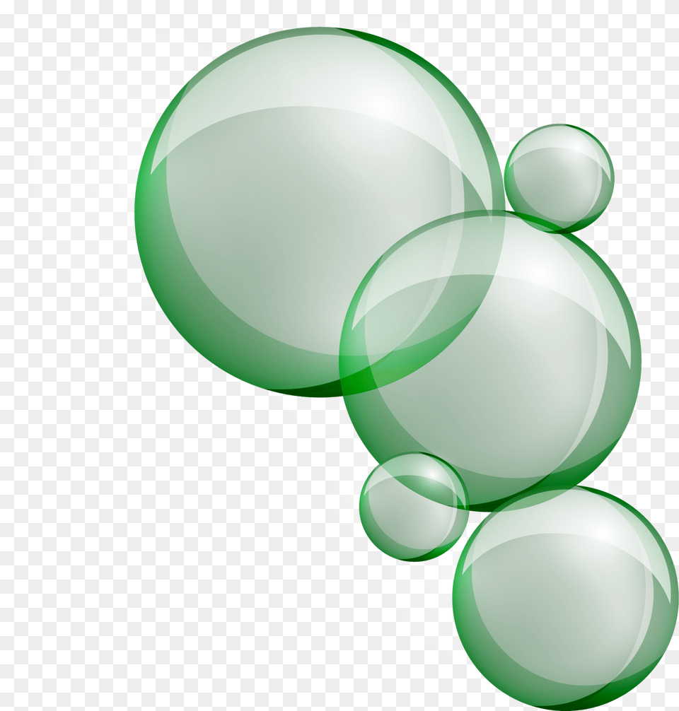 Green Bubbles Transparent Image Green Bubbles No Background, Sphere, Bubble Png