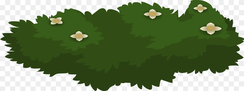 Green Bush Clipart, Vegetation, Plant, Outdoors, Nature Free Png Download