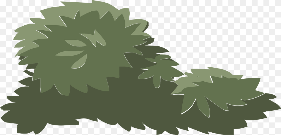 Green Bush Clipart, Plant, Vegetation, Tree, Jungle Png Image