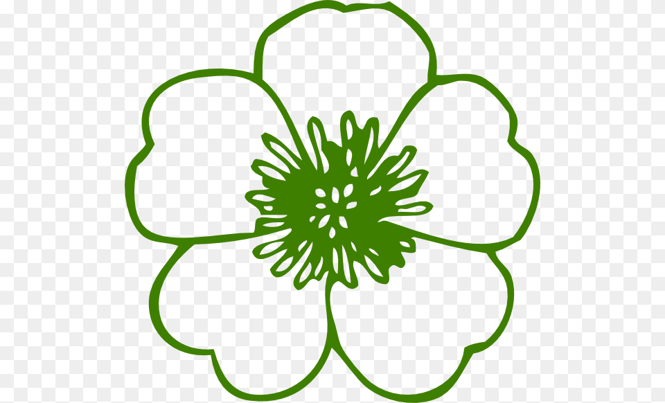Green Buttercup Flower Clip Arts For Web, Anemone, Pattern, Graphics, Floral Design Free Png