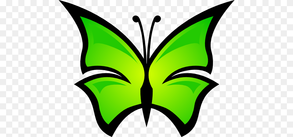 Green Butterfly Clipart, Leaf, Plant, Symbol, Logo Png