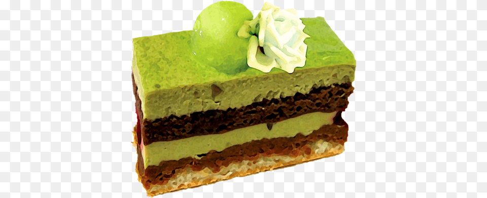 Green Cake Pixivcafe Dessert, Birthday Cake, Cream, Food, Torte Png Image